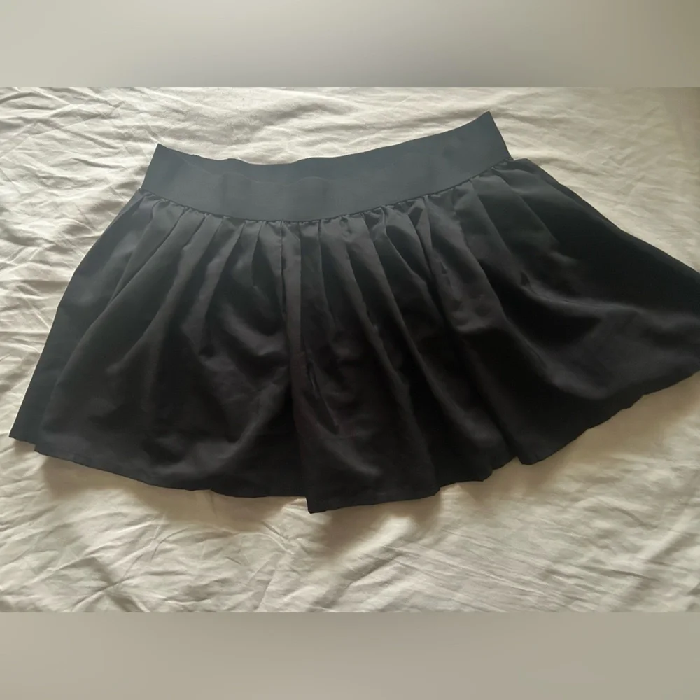 Charlotte Russe Elegant Black Skater Skirt
